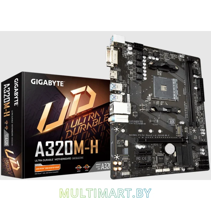 Материнская плата Gigabyte GA-A320M-H (rev. 2.0)